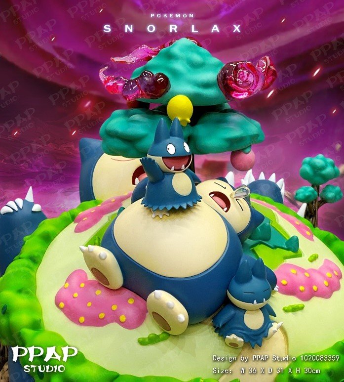 Gigantamax Snorlax Family & Alolan Exeggutor - GKLOOP