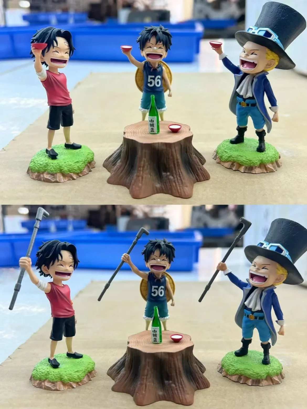 WCF Scale Sakazuki Ceremony Scene of Monkey D. Luffy & Portgas D. Ace & Sabo – ONE PIECE Statue – WM Studios WM Studios WCF Scale Sakazuki Ceremony Scene of Monkey D. Luffy & Portgas D. Ace & Sabo