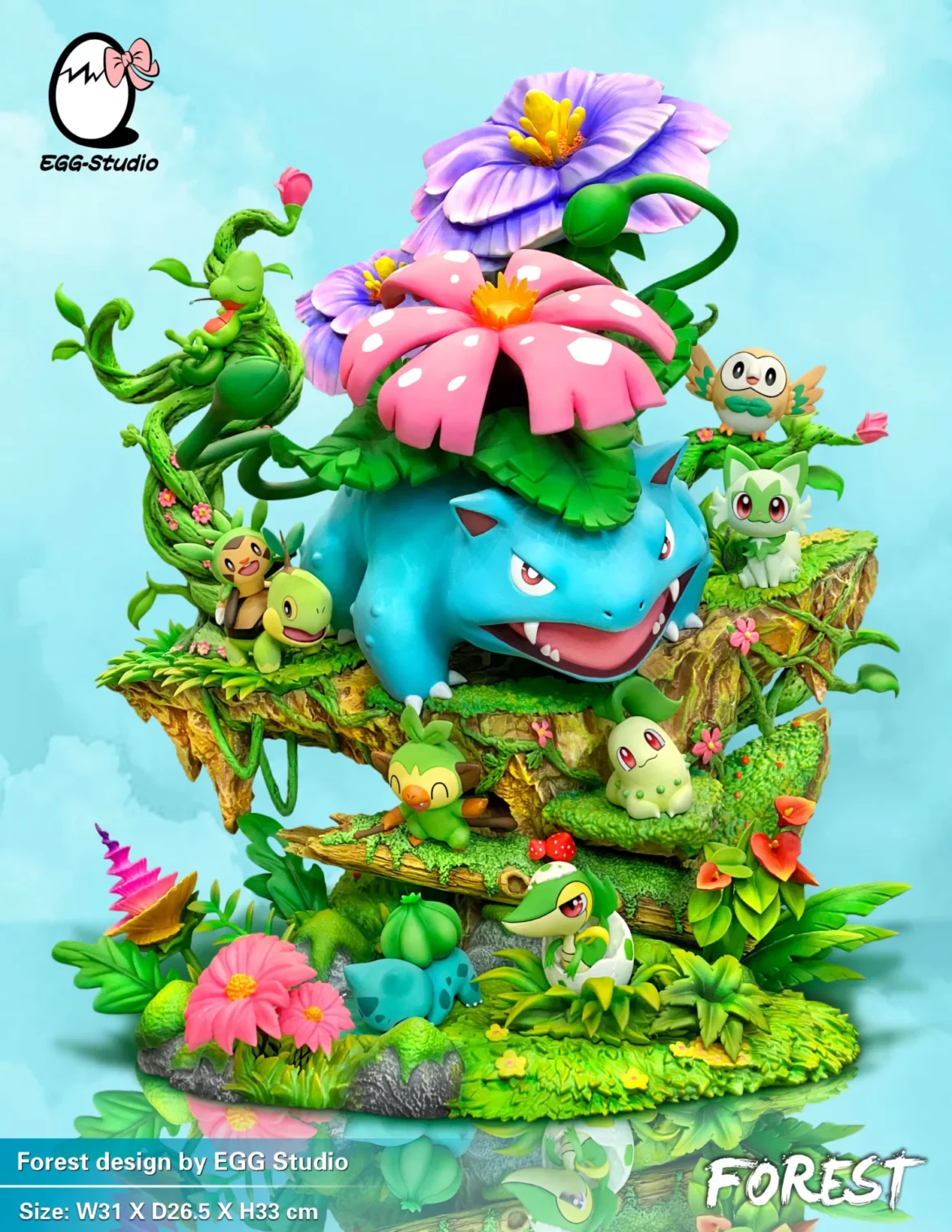 EGGS Studios Forest Type Pokemon