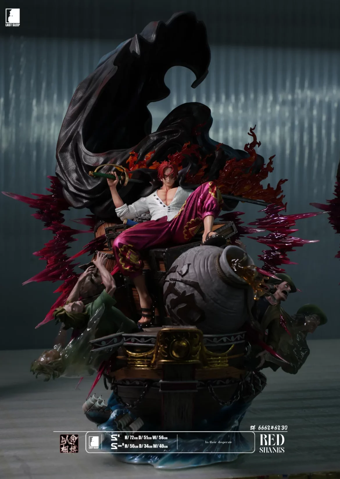 微信图片_20230911115800 S & S- Scale Red-Haired Shanks LAST SLEEP Studios