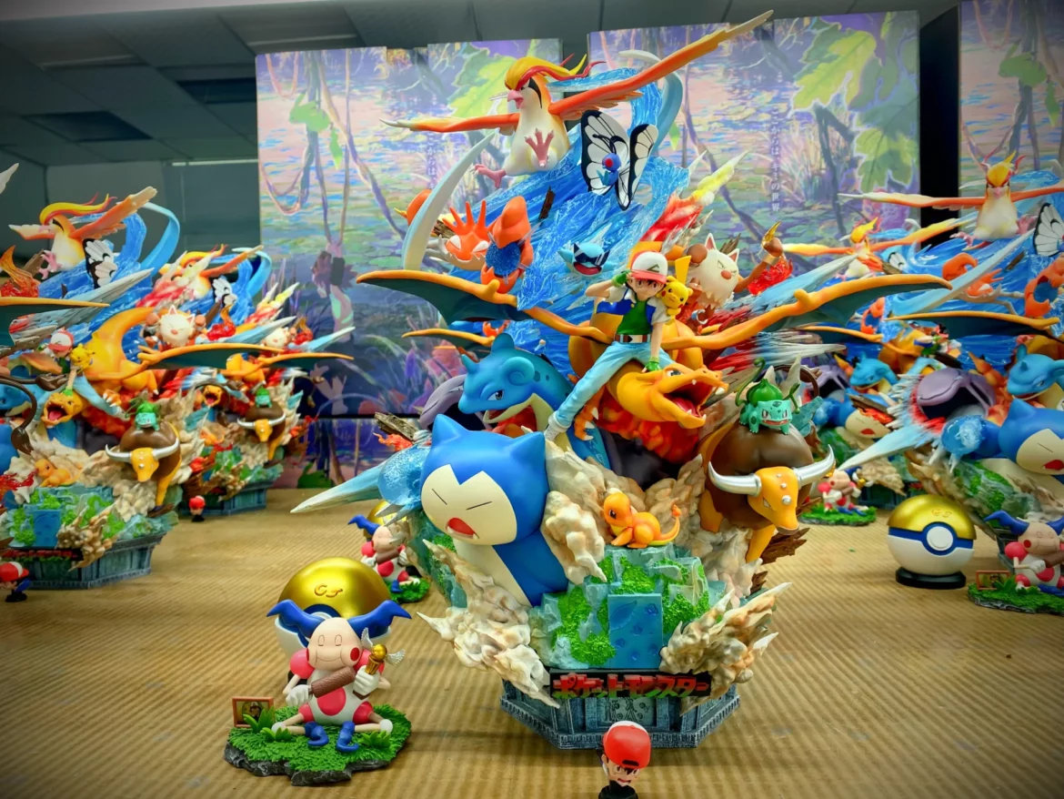 Pokemon Collection Series 002 the original ash ketchum - A.M. Sandsculpture