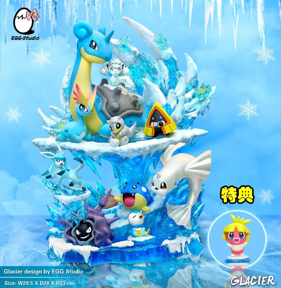 EGGS Studios Ice Type Pokémon