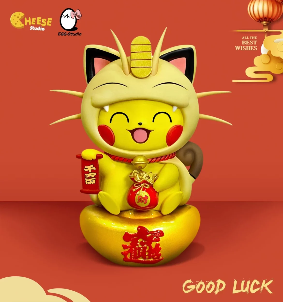 CHEESE Studio Meowth Cosplay Pikachu