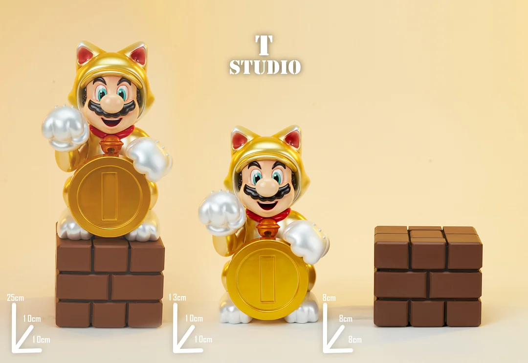 T Studio Lucky Cat Cosplay Mario