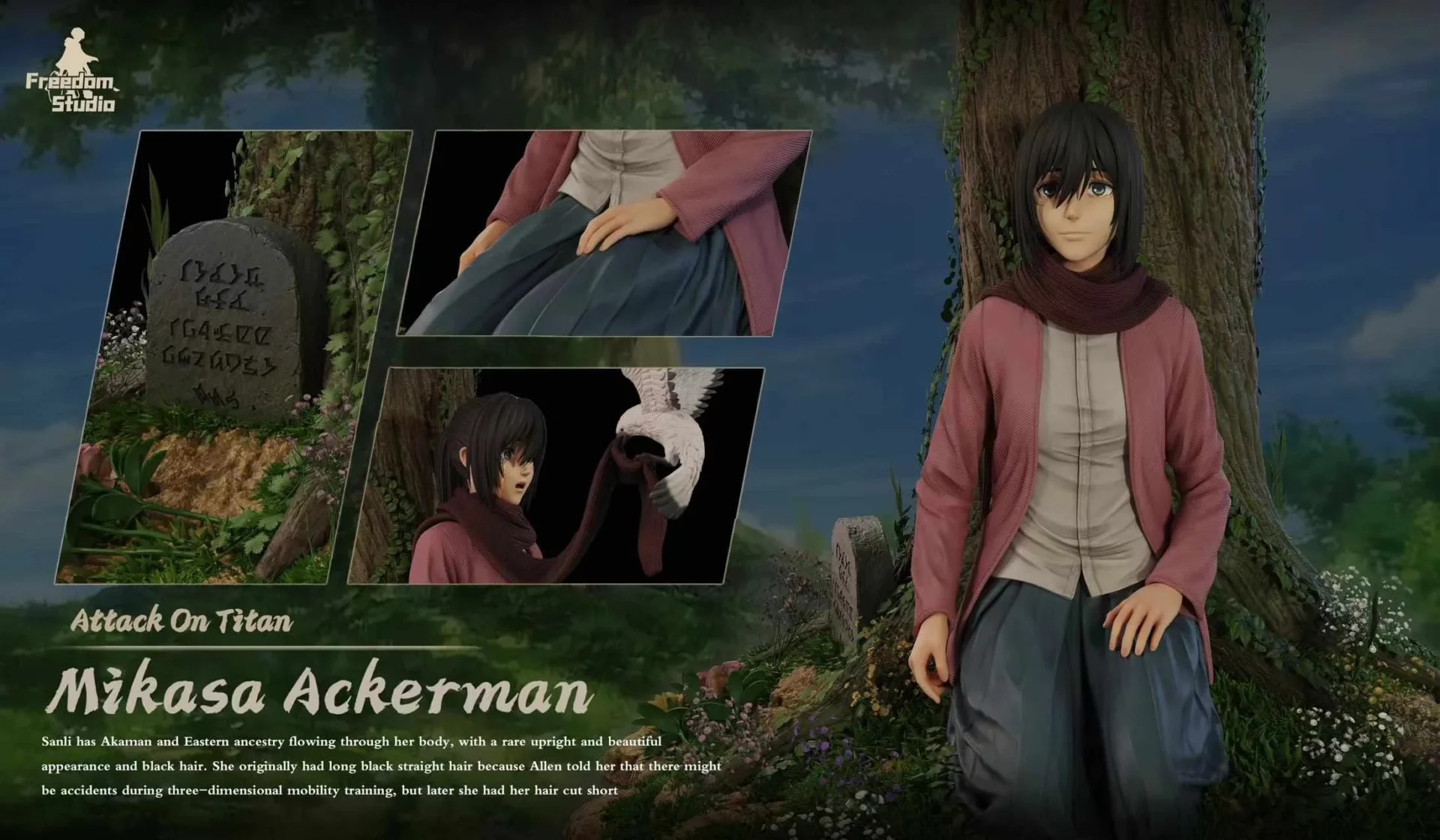 Freedom Studio Mikasa Ackerman