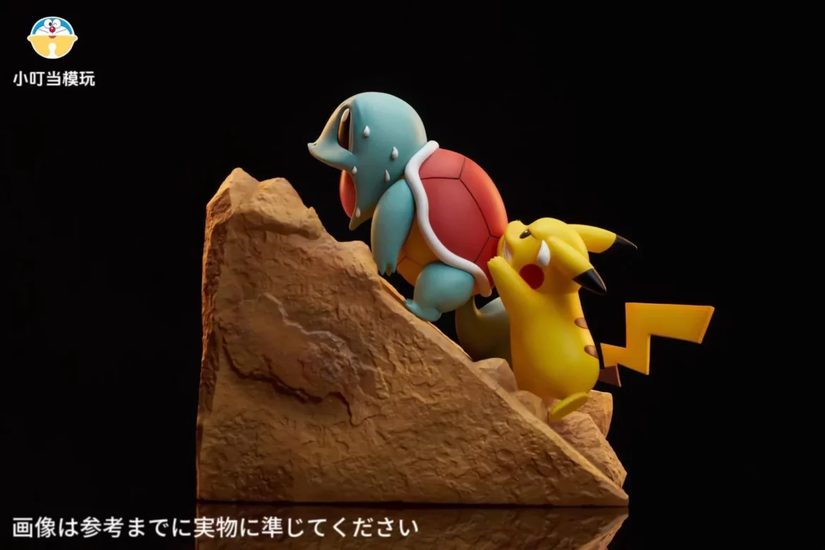 XiaoDingDang Studio Pikachu & Squirtle