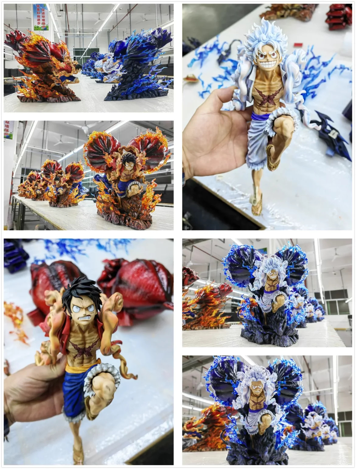 Gear 3 Rubber Rubber Grizzly Monkey D. Luffy – ONE PIECE Resin Statue – Cheng Studios