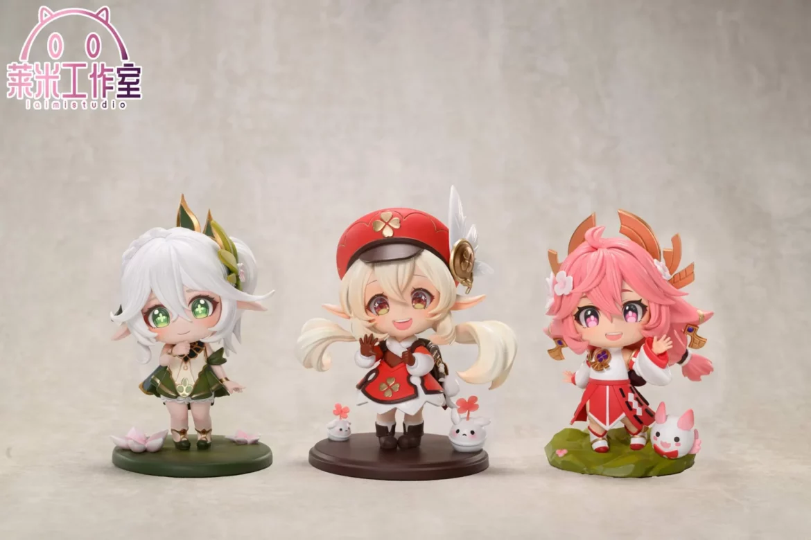 201-9 Laimi Studio Nahida & Klee & Yae Miko