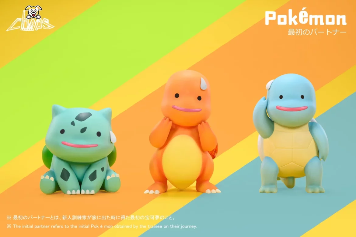 Chaos Dog Studio Ditto Bulbasaur & Squirtle & Charmander