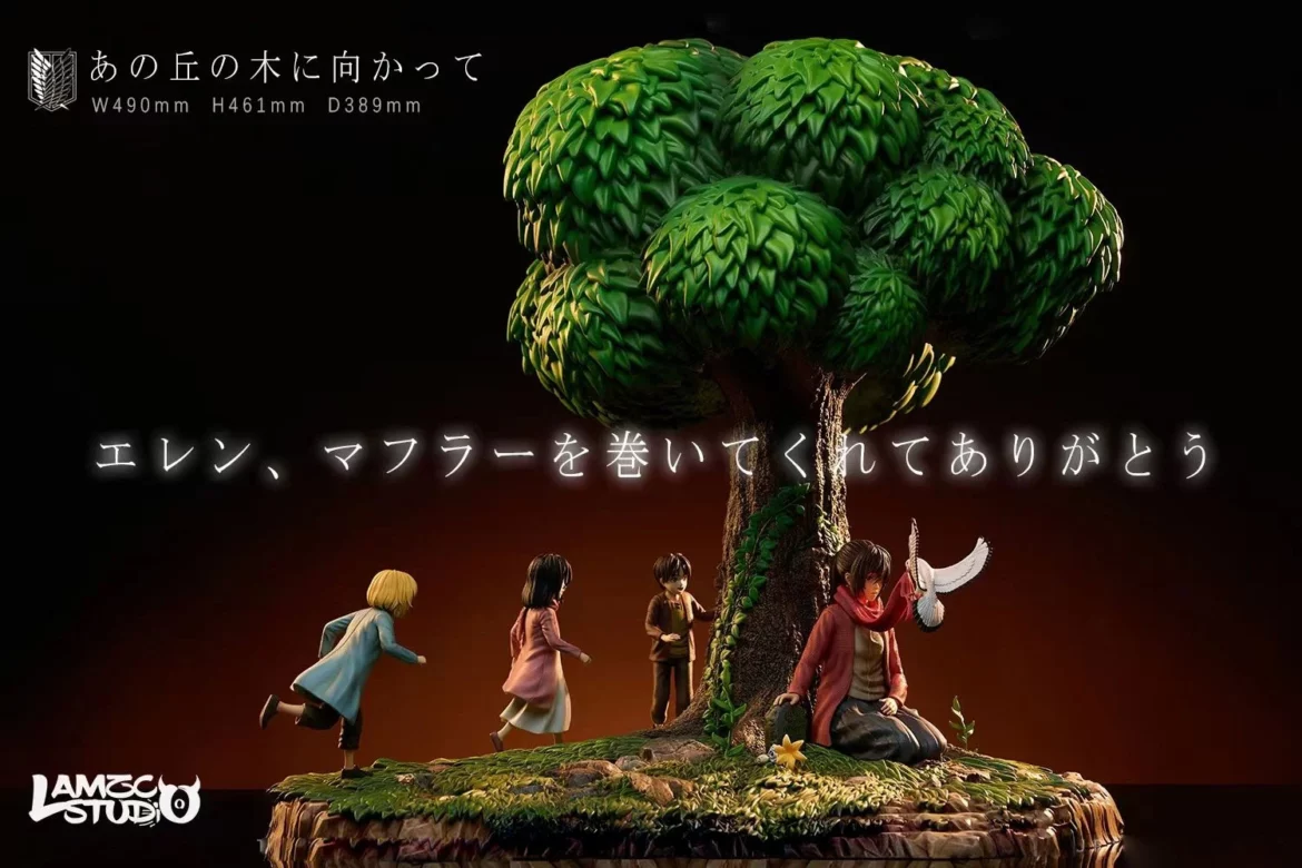 101-16 lamzc Studio Childhood Eren & Mikasa & Armin
