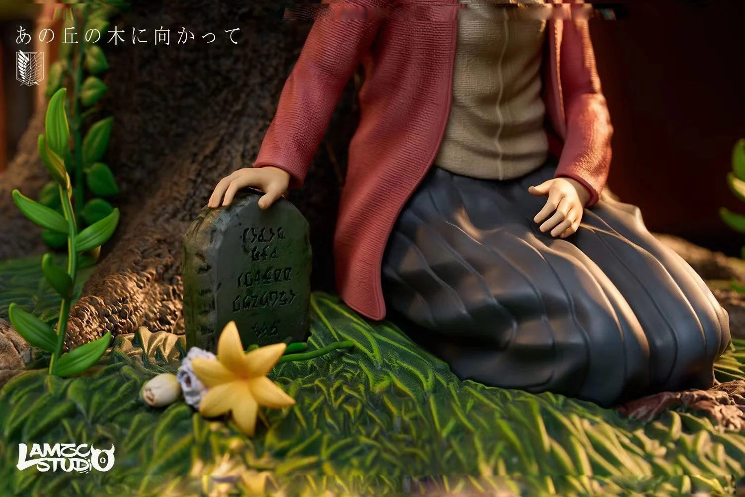 lamzc Studio Childhood Eren & Mikasa & Armin