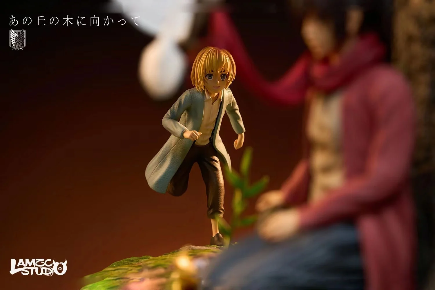 lamzc Studio Childhood Eren & Mikasa & Armin