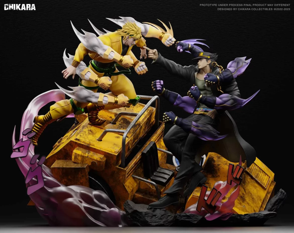 CHIKARA Studios Jotaro VS Dio