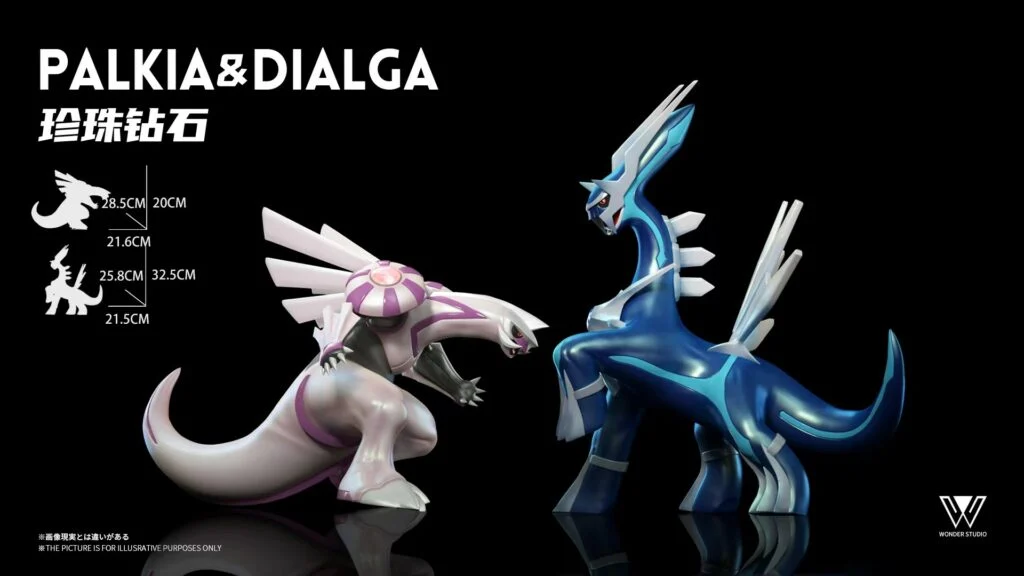 Wonder Studio Palkia & Dialga
