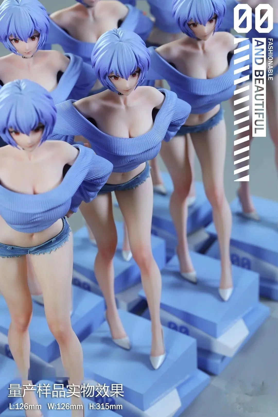 EVA Junior Rei Ayanami: The Goddess Has Such a Perfect Figure?! - image - 7