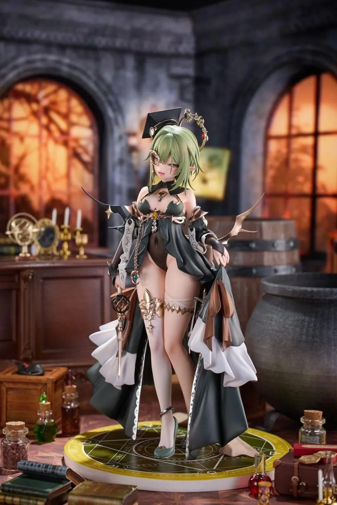[A Heart-Pounding Invitation from the Great Sage of the Demon World] The Arrival of an SSS-Rank Alchemist Witch! I Can't Get Enough of These Details - [Alchemist] 1/7 Scale Figure! - image - 7