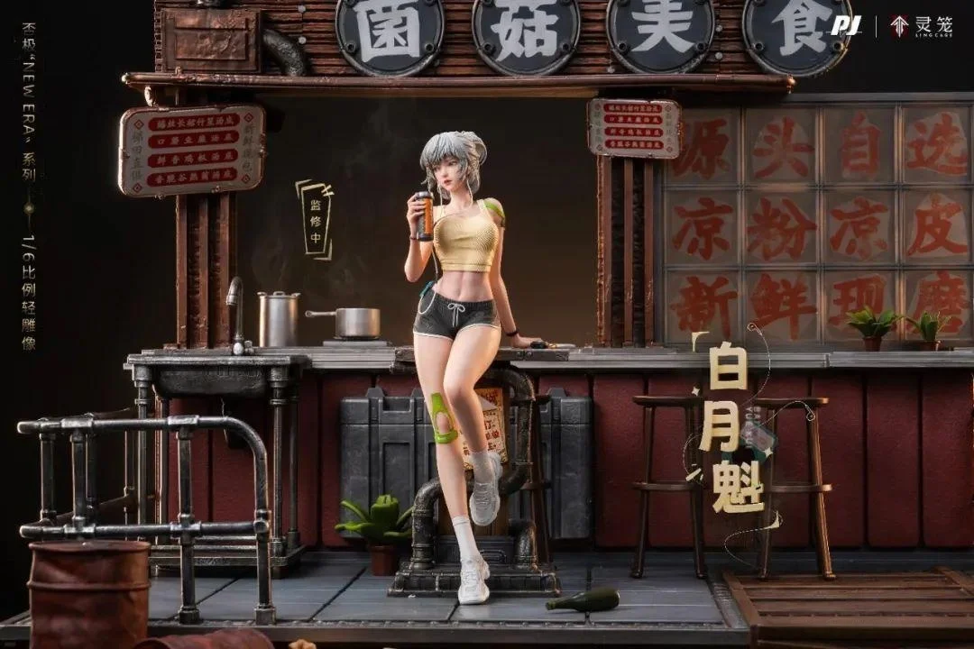 This Boss Bai's statue is really white! - image - 3