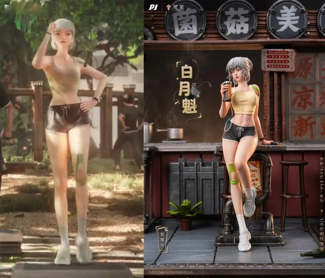 This Boss Bai's statue is really white! - image - 5