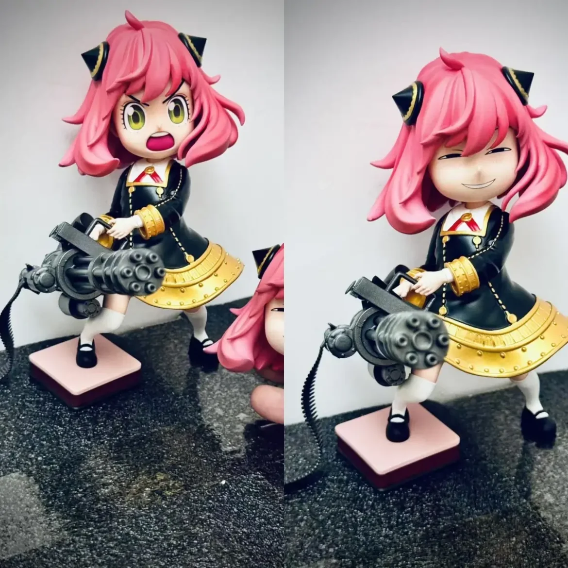 Production Update: Holding Gatling Gun Anya Forger - GEISHA Studio - GKLOOP